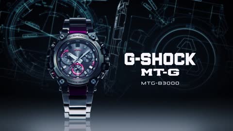 Casio Gshock Mtgb3000 Dual Core Guard