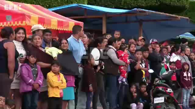 Los "Negros”, tradición que venera a la virgen de la Merced en sur de México