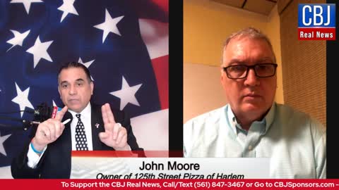 CBJ Real News Podcast Show (Part 195): BLM Activist Attacks NY Pizzeria Owner