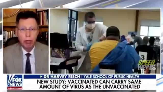 Vaccinated can carry the same amount of virus as the unvaccinated