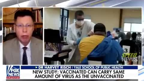 Vaccinated can carry the same amount of virus as the unvaccinated