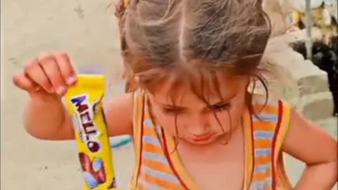 Little cute girl