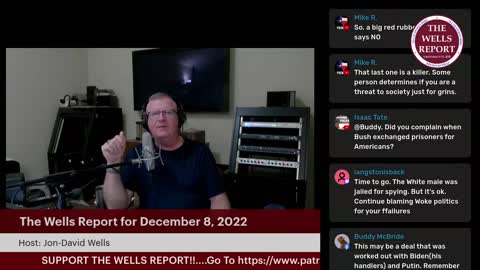 The Wells Report for Thursday, December 8, 2022