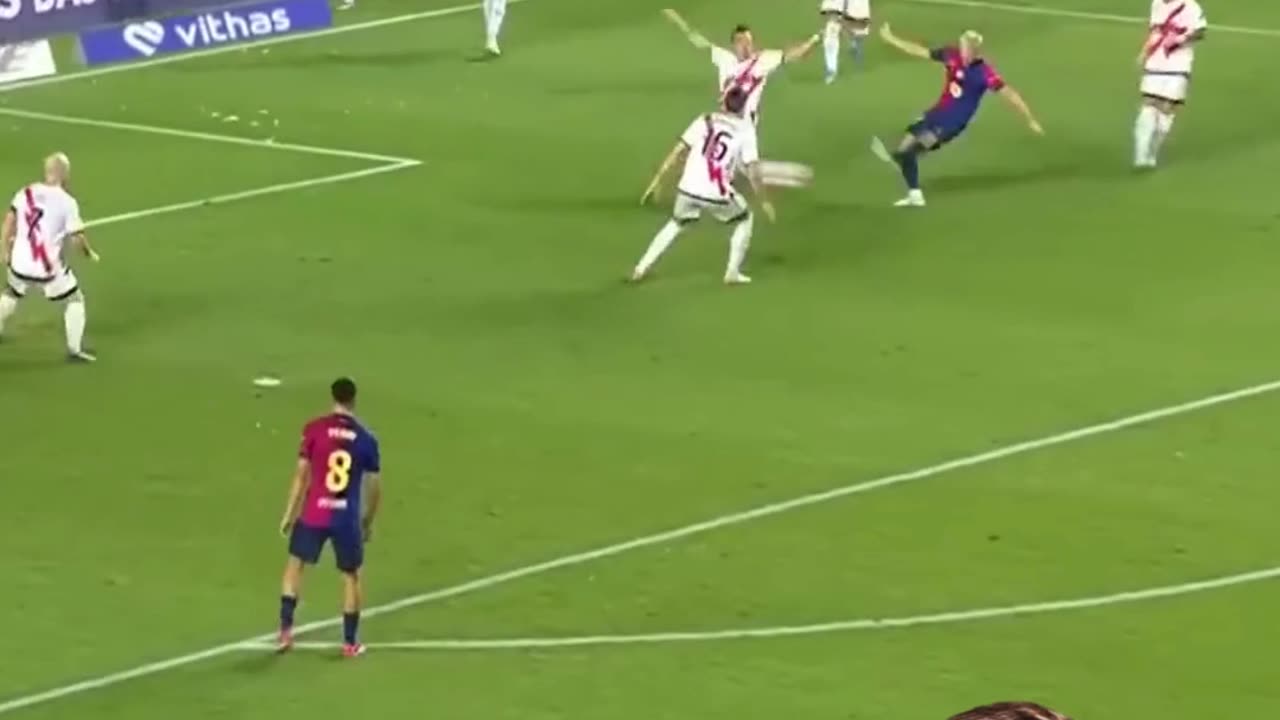 Dani Olmo First Goal for Barcelona