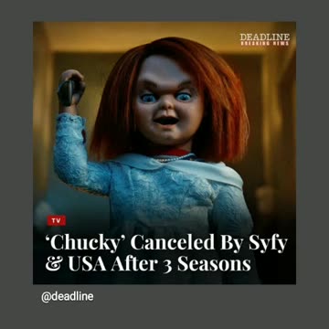 Chucky it's will return someday for it its cancel for now 9/29/24