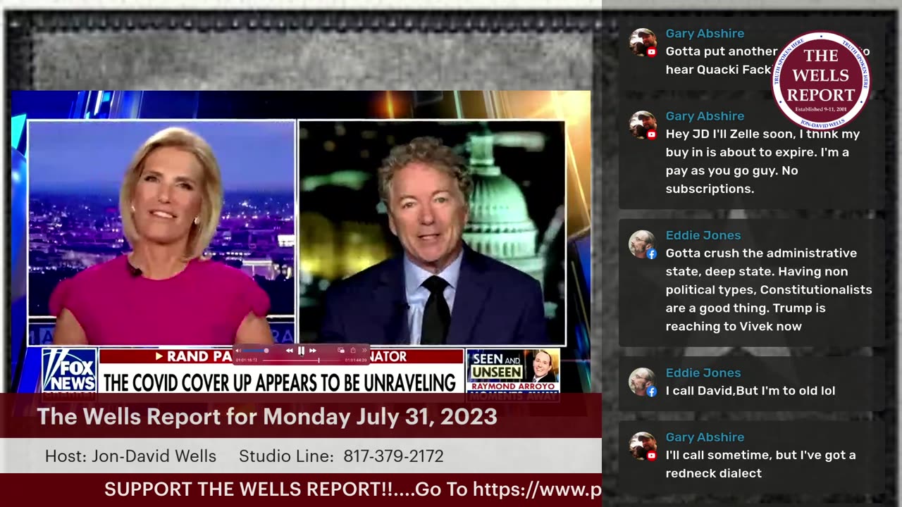 The Wells Report for Monday, July 31, 2023