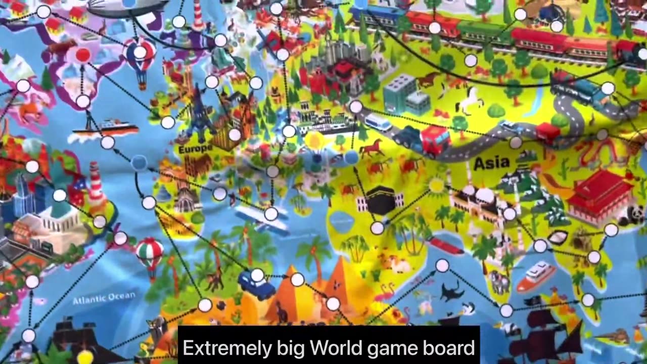 Race Acrosss the World Board Games by QUOKKA