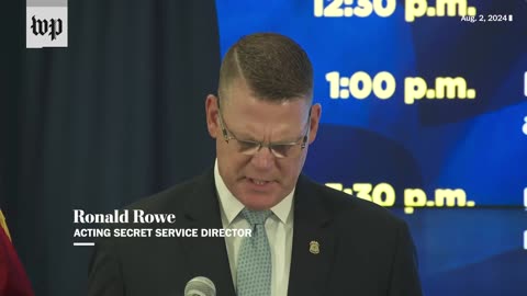 Secret Service details timeline of Trump rally shooting