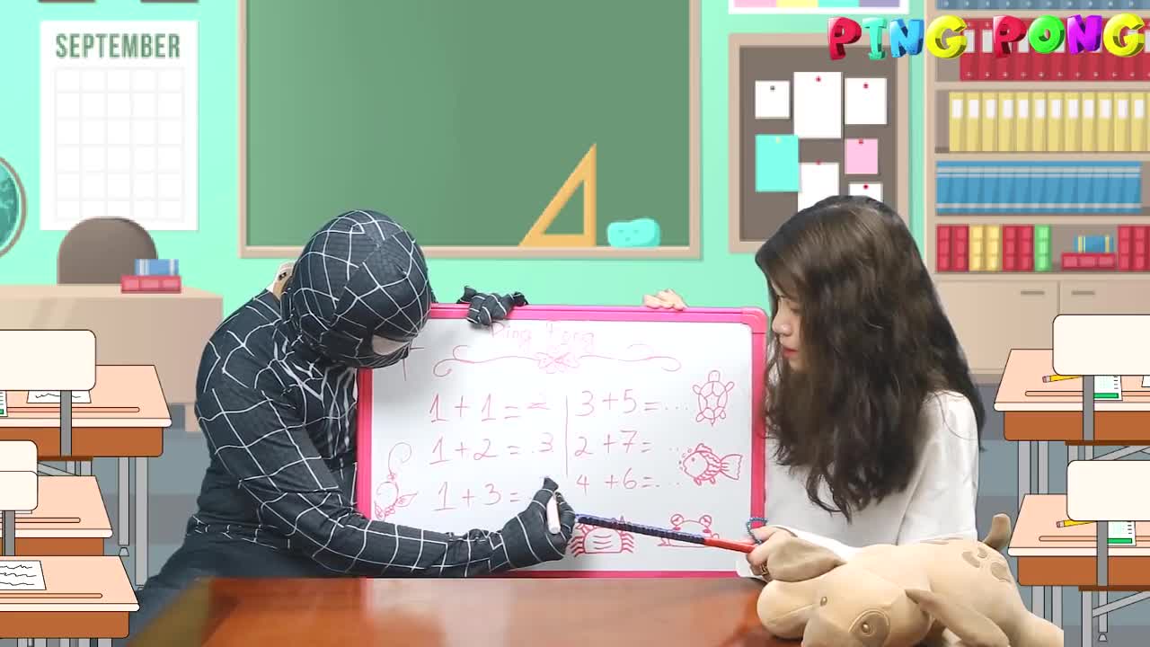 Learn Math for Kids _ Learn math and count numbers with Spiderman _ Nursery Rhymes and Baby Songs