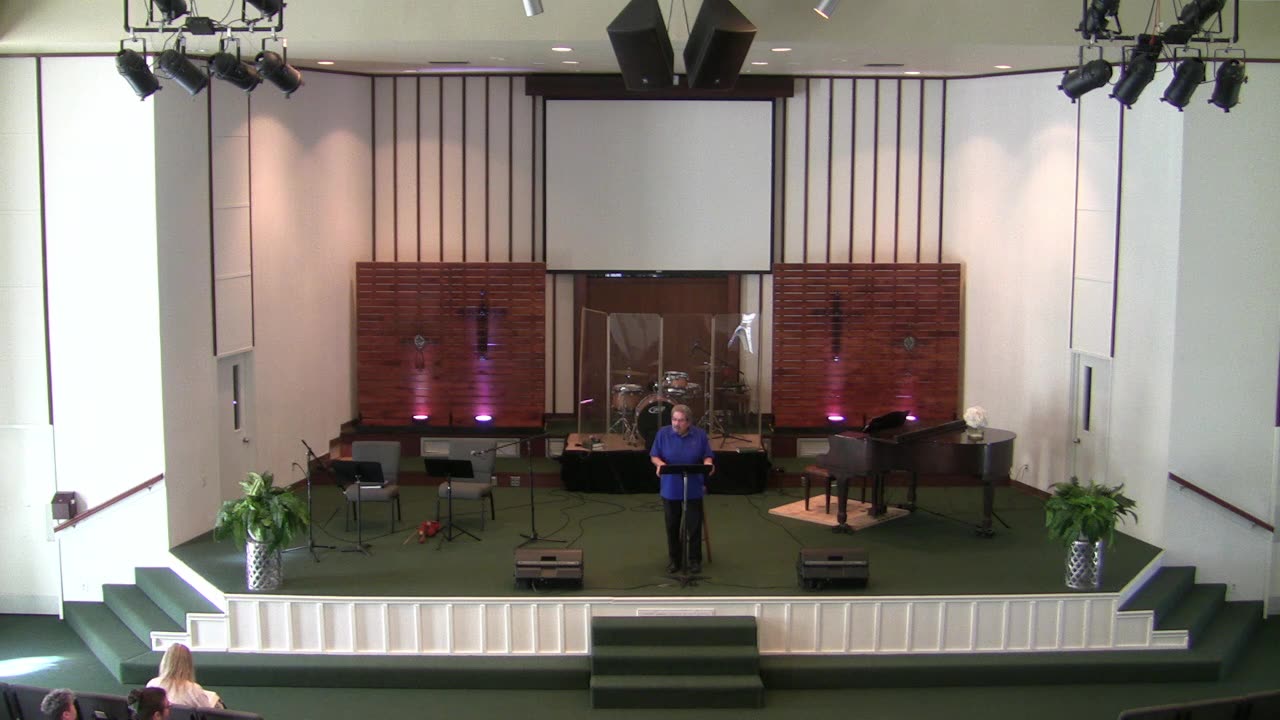 February 25, 2024, Deuteronomy 31:1-6, "Be Strong and Courageous. God is With You." (Full)