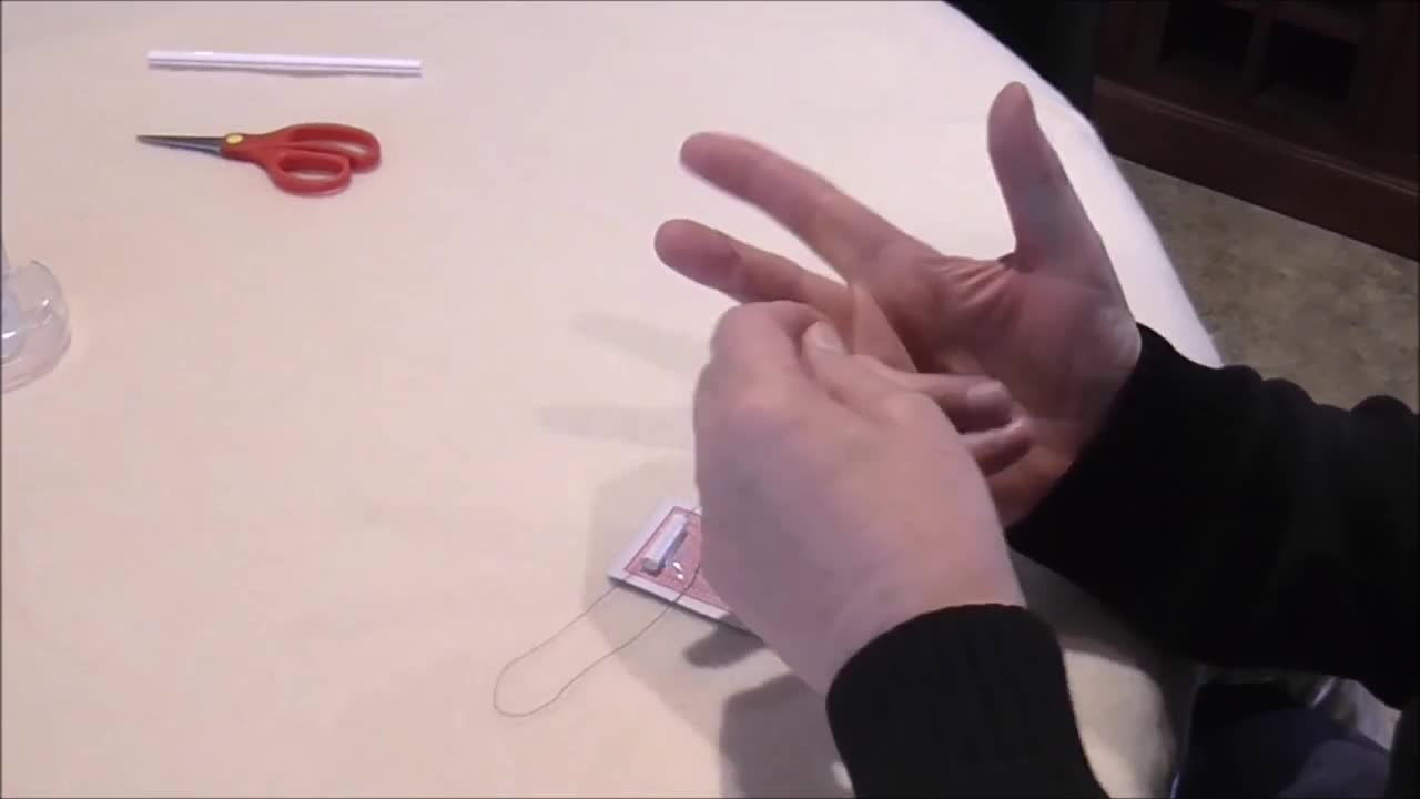 A Playing Card Visibly Travels Through Space - Learn The Secret