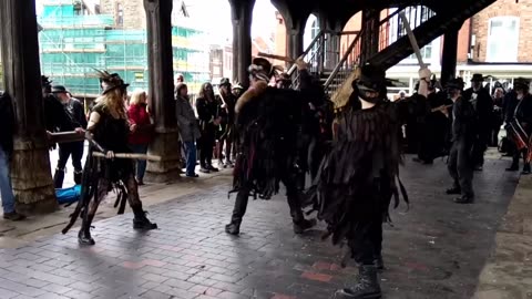 Beltane Border Morris - Jolly Roger - The Dark Gathering 2018