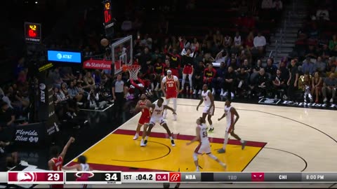 NBA - Cross-court whip-around on a dime from Trae Young 🎯