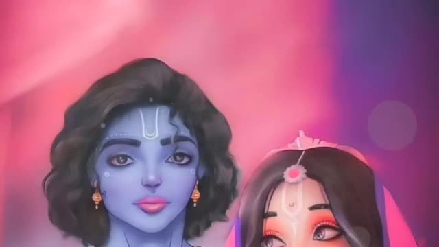 Radhe Krishna status