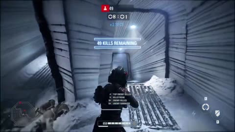 SWBF2: Arcade Onslaught Iden Versio Hoth Gameplay