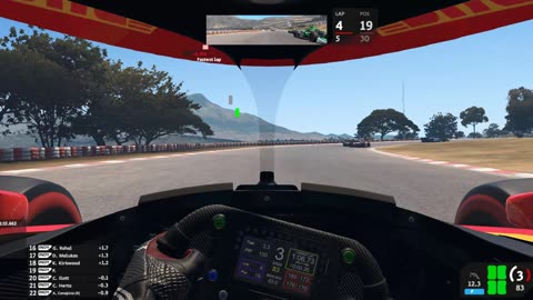 Automobilista 2 - Imbarra with Indycar mod for 5 laps