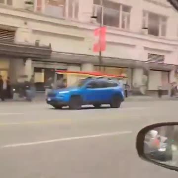 Naked woman just casually walking down the street in Vancouver, BC.