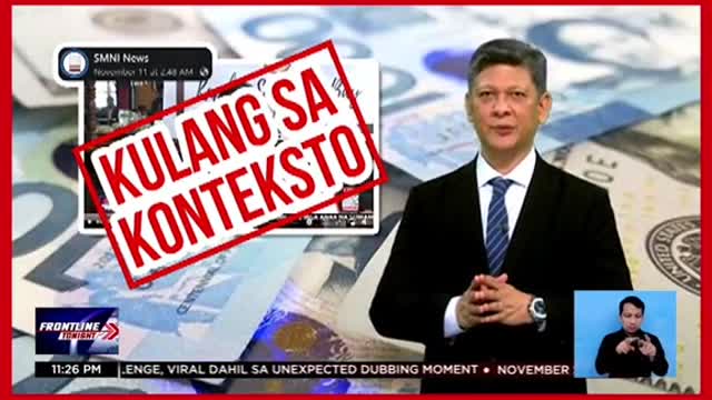 Fact CheckED:Kulang sa konteksto na report tungkol sa palitan ngpiso kontra dolyar