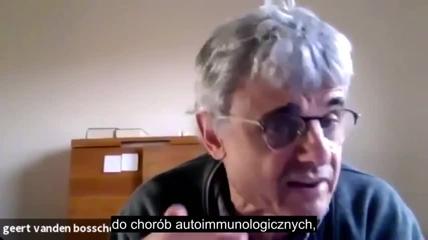 Geert Vanden Bossche - wirusolog, o przewadze naturalnej odporności nad nabytą przez szczepienia PL