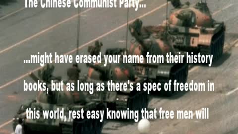 June is Tank Man Month