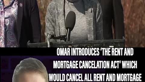 OMAR: 'I INTRODUCED THE RENT AND MORTGAGE CANCELATION ACT'