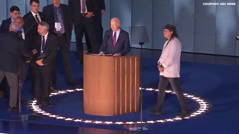 President Biden Arrives At The DNC