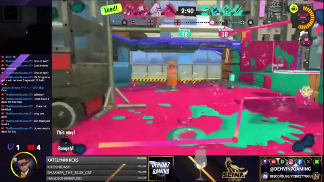 Expressing excitement and engagement Splatoon 3