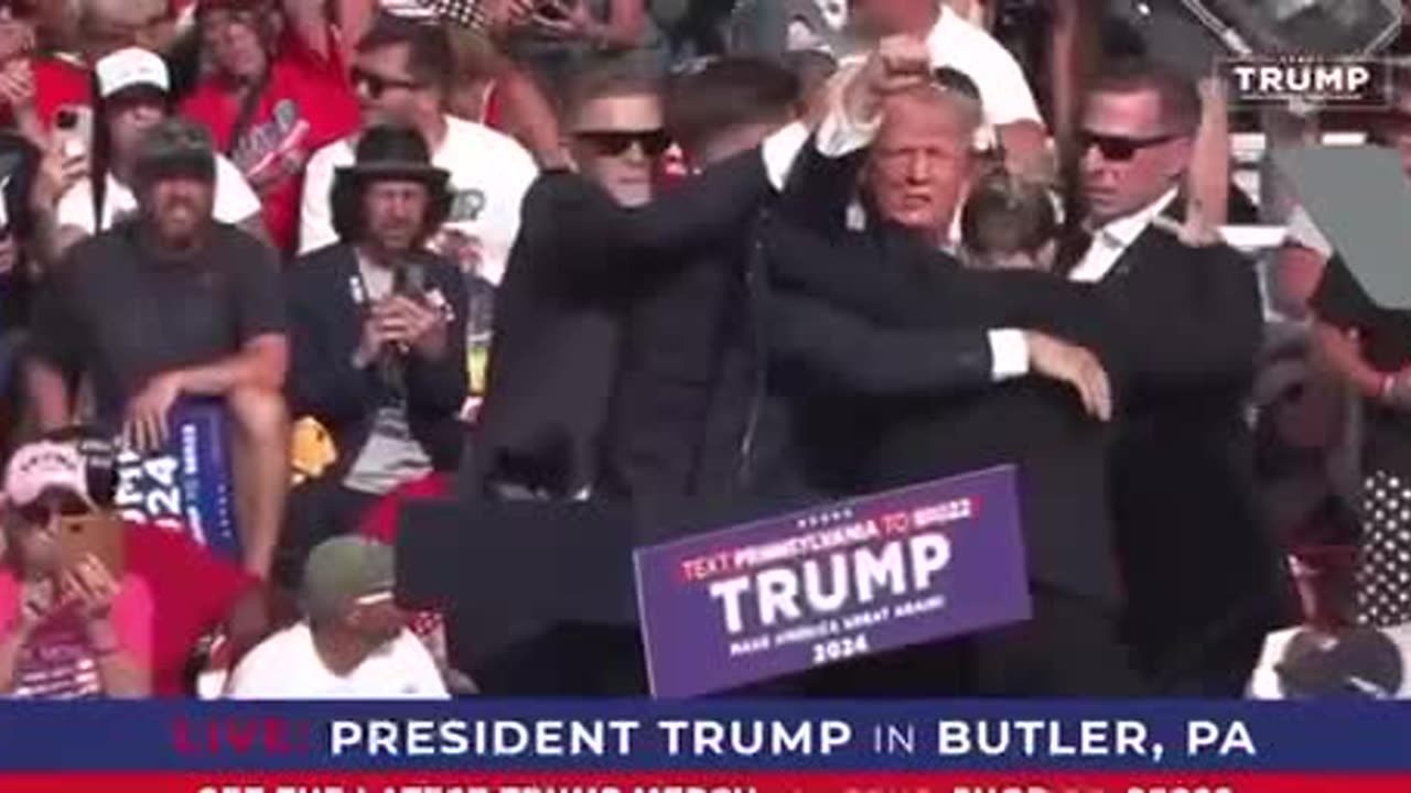 Trump Assassination Attempt - "Fight, Fight, Fight."