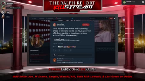 2018-06-14 - Killstream - Wild Smile & JF Live, Lauren Rose Drama, Seth Rich Lawsuit