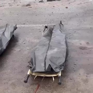 Russia's helpless corpses lie on the streets of Ukraine during the war in Ukraine