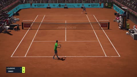 TIEBREAK - Novak Djokovic Vs Stefanos Tstisipas I Madrid Masters I Expert Difficulty