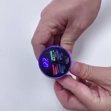 Dual PD USB C Car Phone Charger Adapter