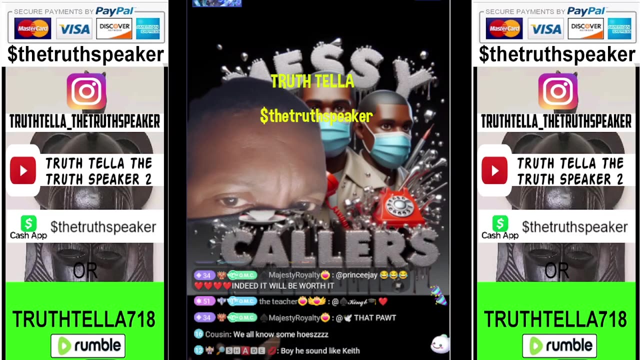 MESSY CALLER EVENING MESS