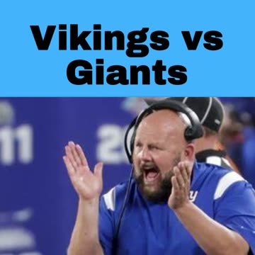 Things To Watch: Vikings vs Giants Betting Preview