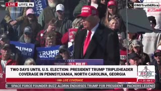 President Trump highlights the election interference happening now in Pennsylvania