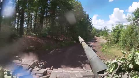 Russian tankers stopped the offensive of the Ukrainian Army