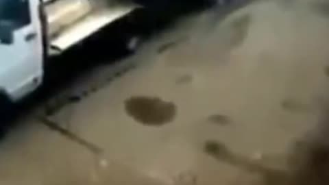Terrible attempt At Putting A Car On A Trailer