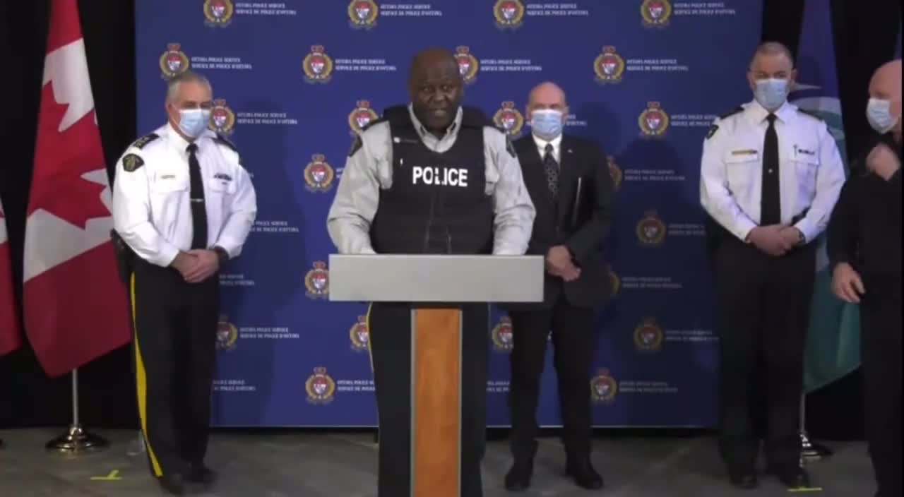 Ottawa Police Declares Was On Protestors On Behalf Of Justin Trudeau
