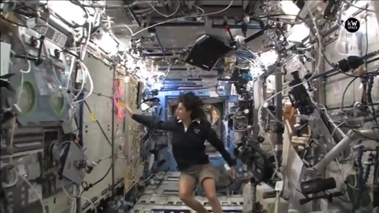 ISS Tour: Kitchen, Bedrooms & The Latrine.