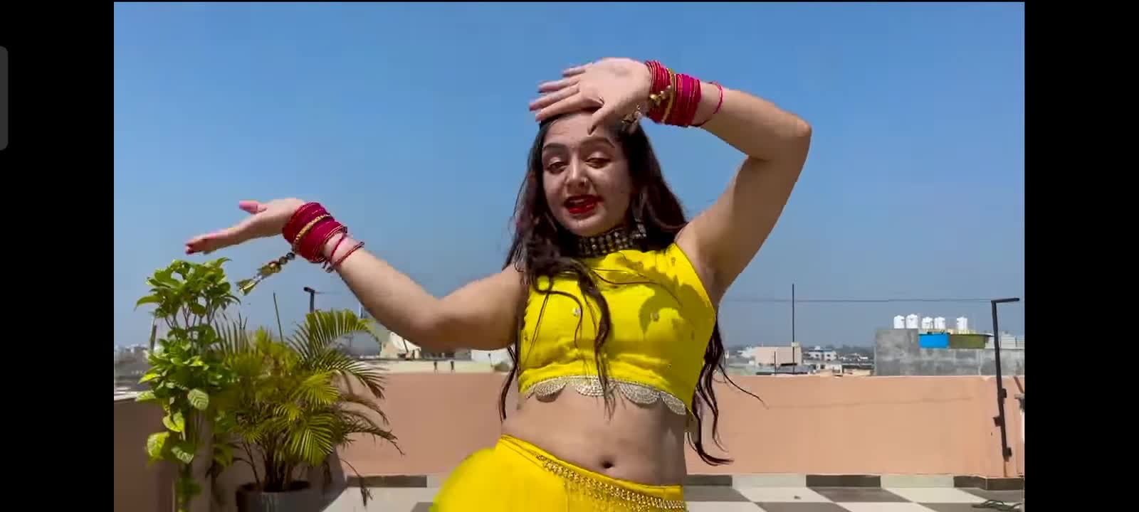 Teri patli kamar pe / girl video Dance