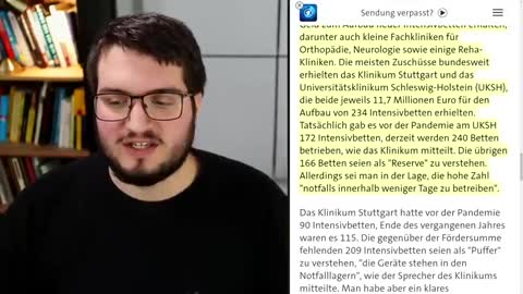 BRUDER VON SCHOLZ ERHIELT 11,7 MILLIONEN FÜR INTENSIVBETTEN – DIE ES NIE GEGEBEN HAT ACTUARIUM