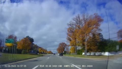 Roundtrip Drive From Ford/Telegraph; To Best Buy, Ford Rd, Dearborn Michigan, 10/28/23