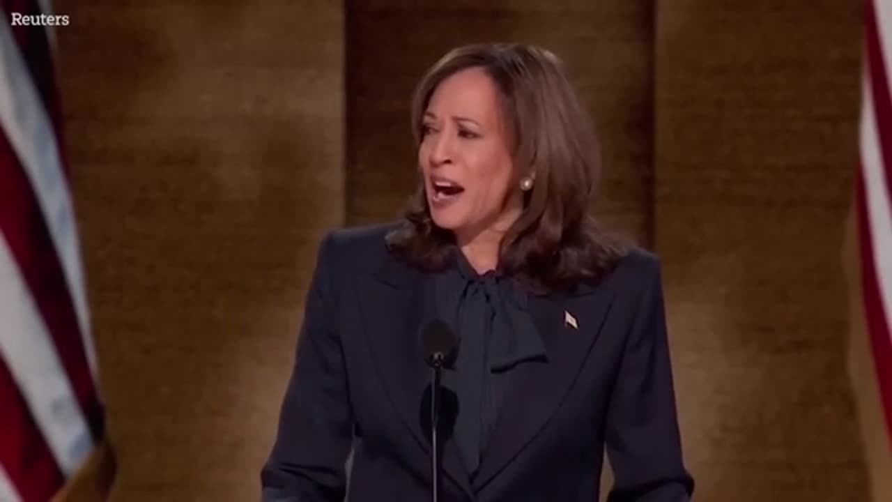 Kamala Harris bashes Trump & brands him an 'unserious man' in historic DNC acceptance speech