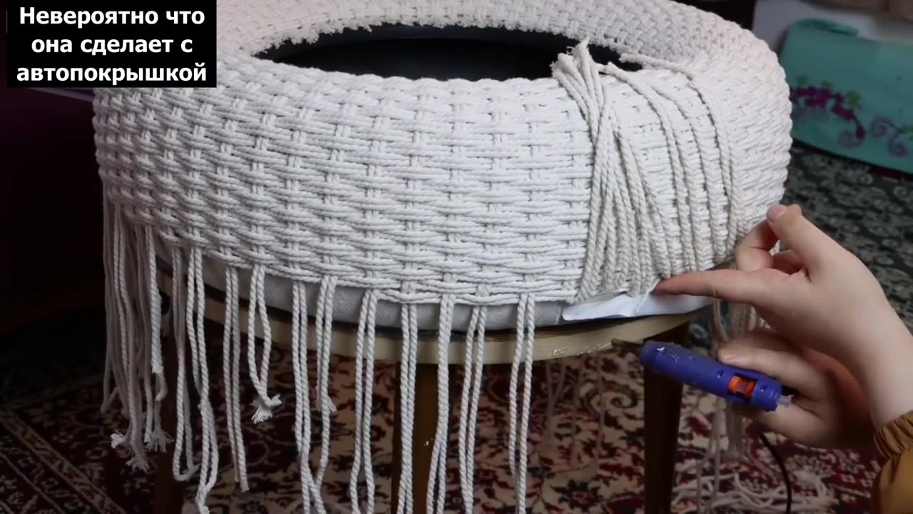 Incredible Transformation: What Grandma Did with an Old Tire | Amazing DIY Project