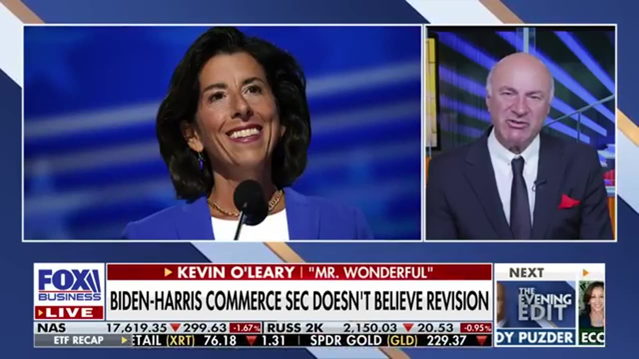 Kevin O'Leary: Biden-Harris commerce secretary is going to 'TAKE HEAT' for jobs revision