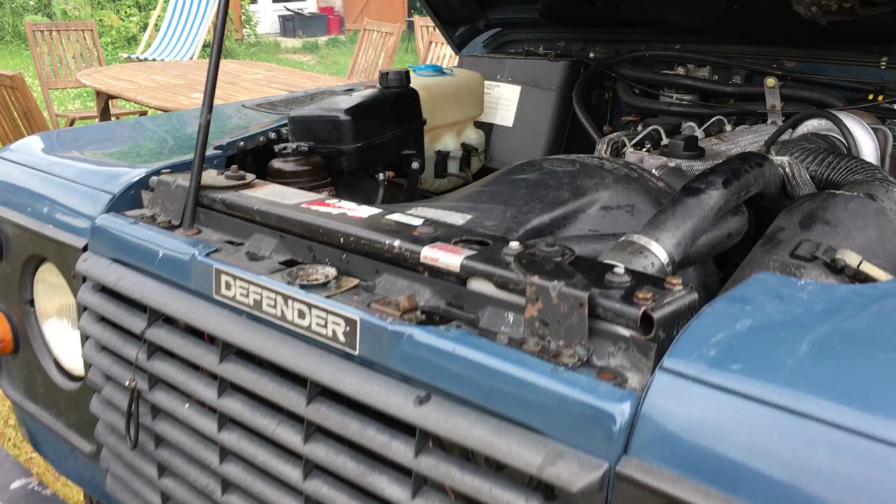 1992 Land Rover Defender 90 TDI 4 Cylinder Diesel Engine Cobalt Blue France