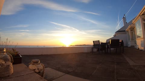 Beautiful Ocean Sunrise Time Lapse