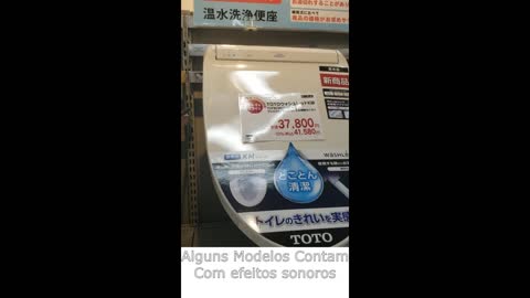 Banheiros Automáticos do Japão