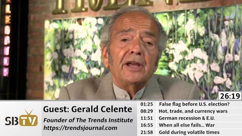 Gerald Celente: When All Else Fails, War Becomes the Answer!