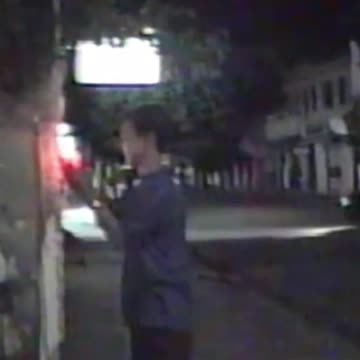 1995 - Ano Novo na Rua Coronel Pedro Martins em Caratinga MG - CLIPE 06